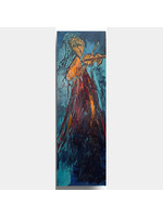 Gerome Meminger MEMG LADY W VIOLIN 12 X 36