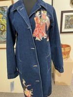 STUL JEAN DUSTER  LADIES COAT SIZE  L