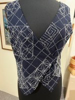 STUL  SASHIKO VEST SIZE M