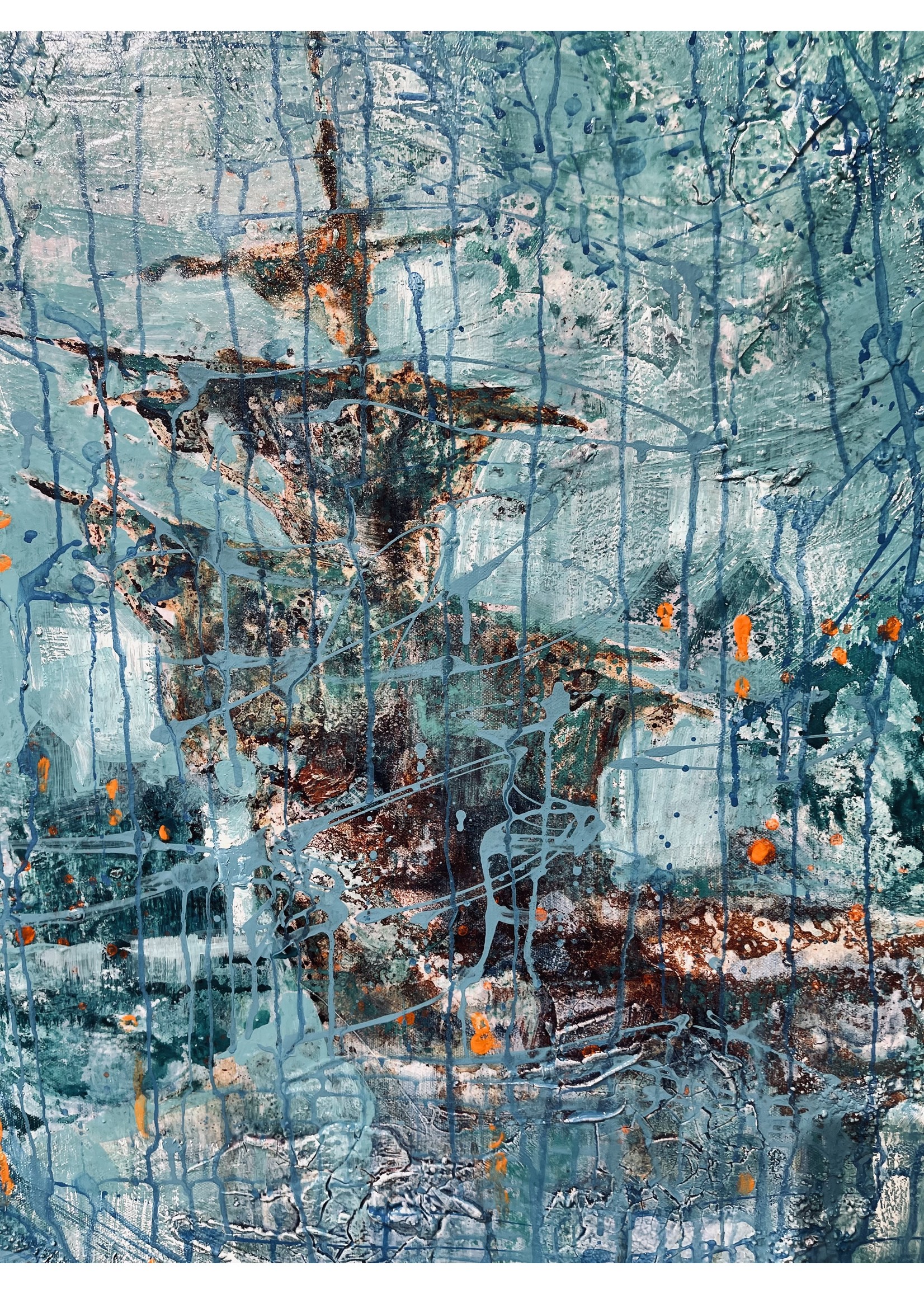 Blueskies Gallery BLUESKIES GALLERY IGNAT KONSTANTINIV SAILS IN BLUE 40 X 30