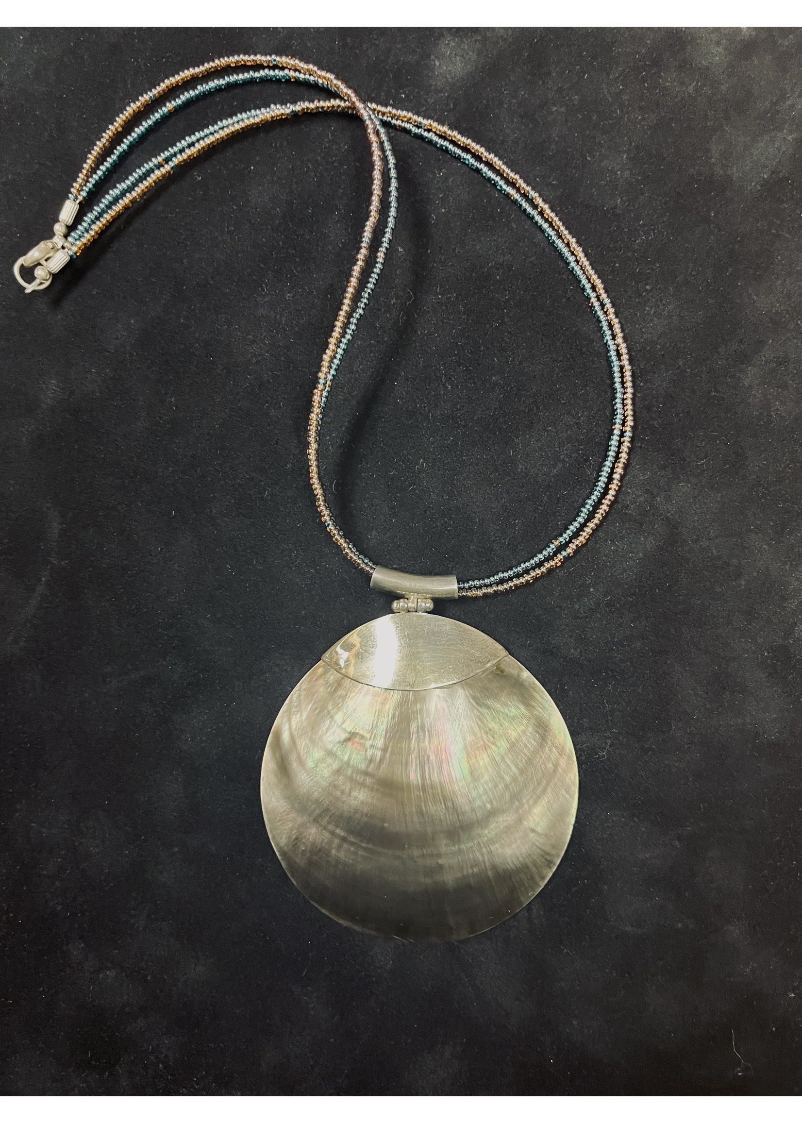 Jill Zemans JILL ZEMANS SHELL PENDANT  18 INCH