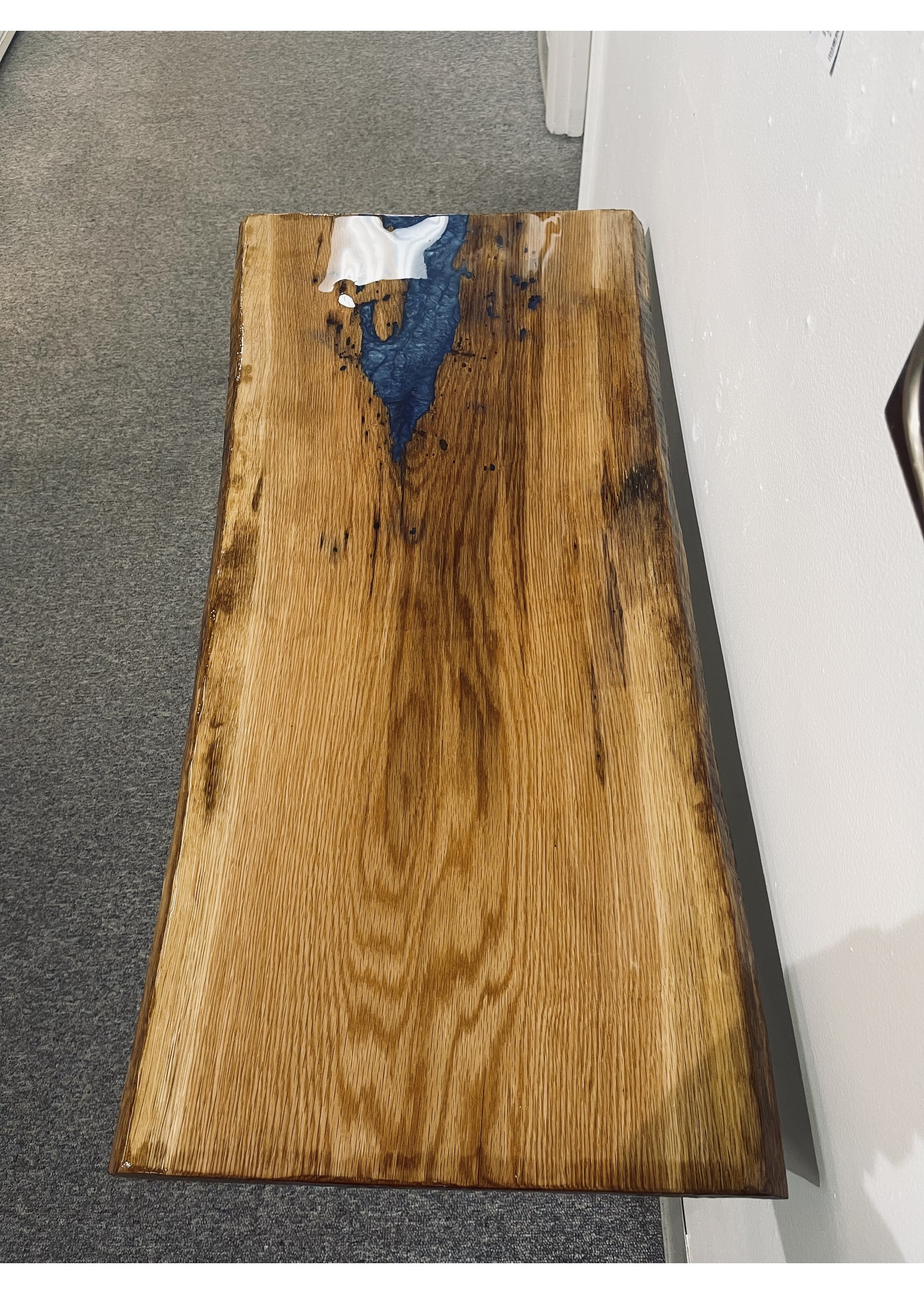 Mike Sexton MIKE SEXTON WHITE OAK RIVER TABLE  29 INCHES TALL 40 INCHES LONG
