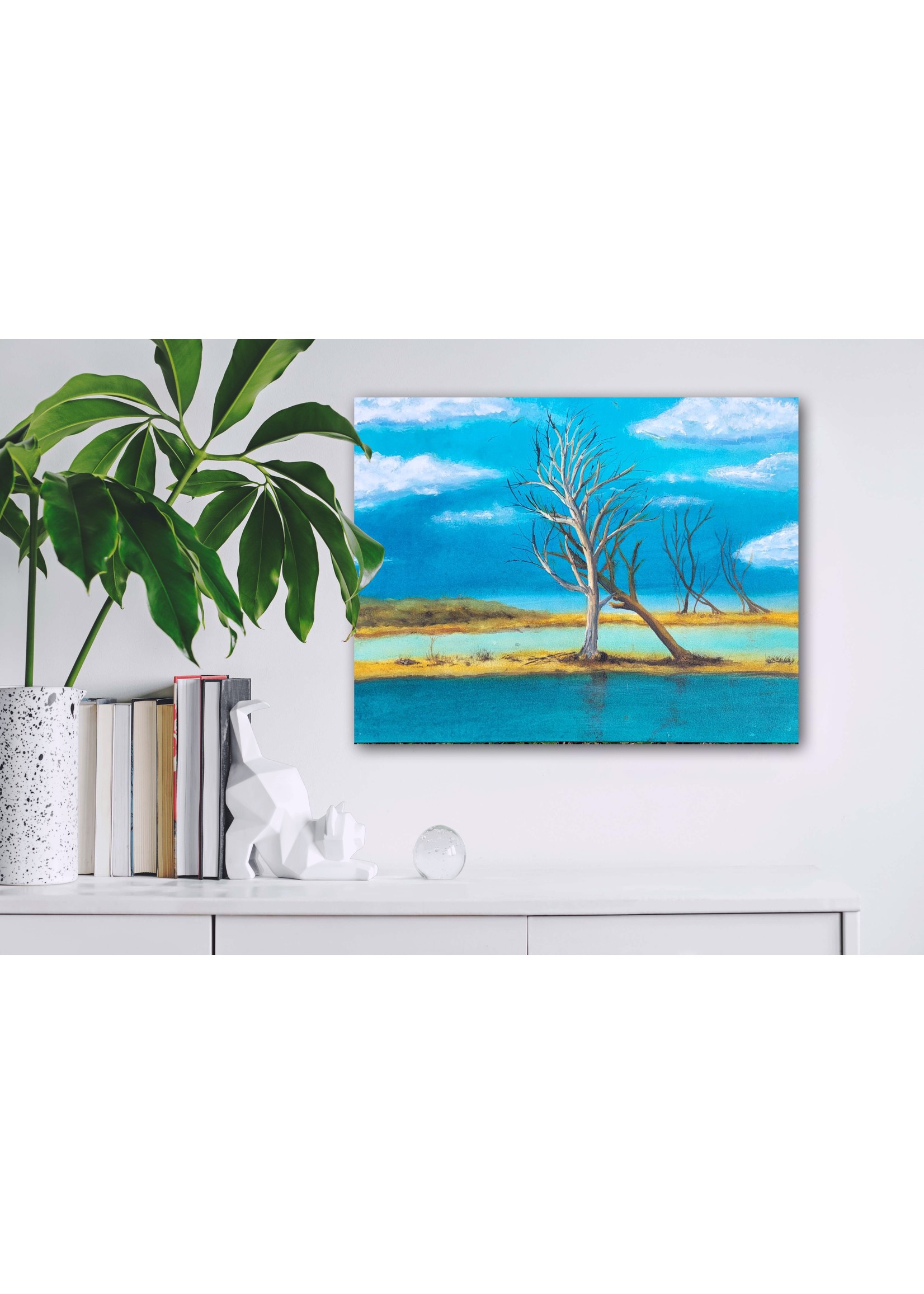 DENISE MCKENNA ATERCOLORS  "LEAN ON ME" 24X18