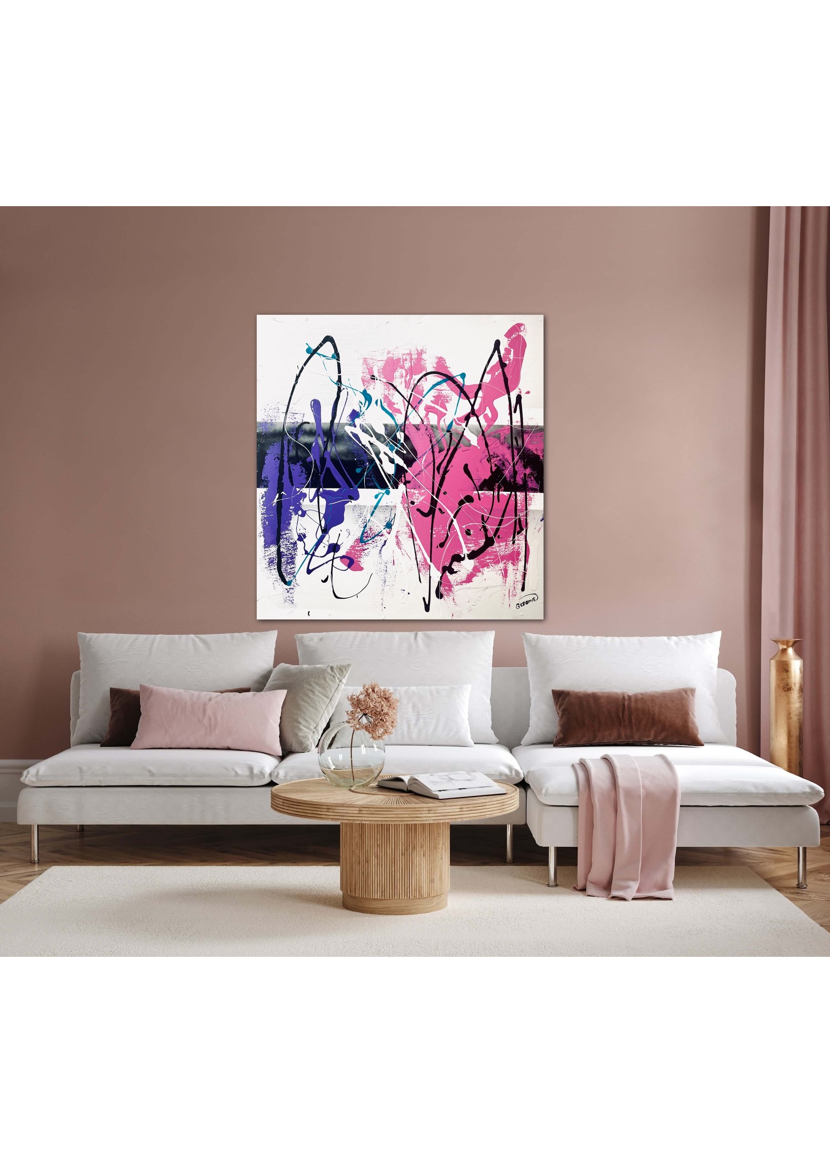 Gerome Meminger Gerome Meminger  Spring Summer Pink   33x33