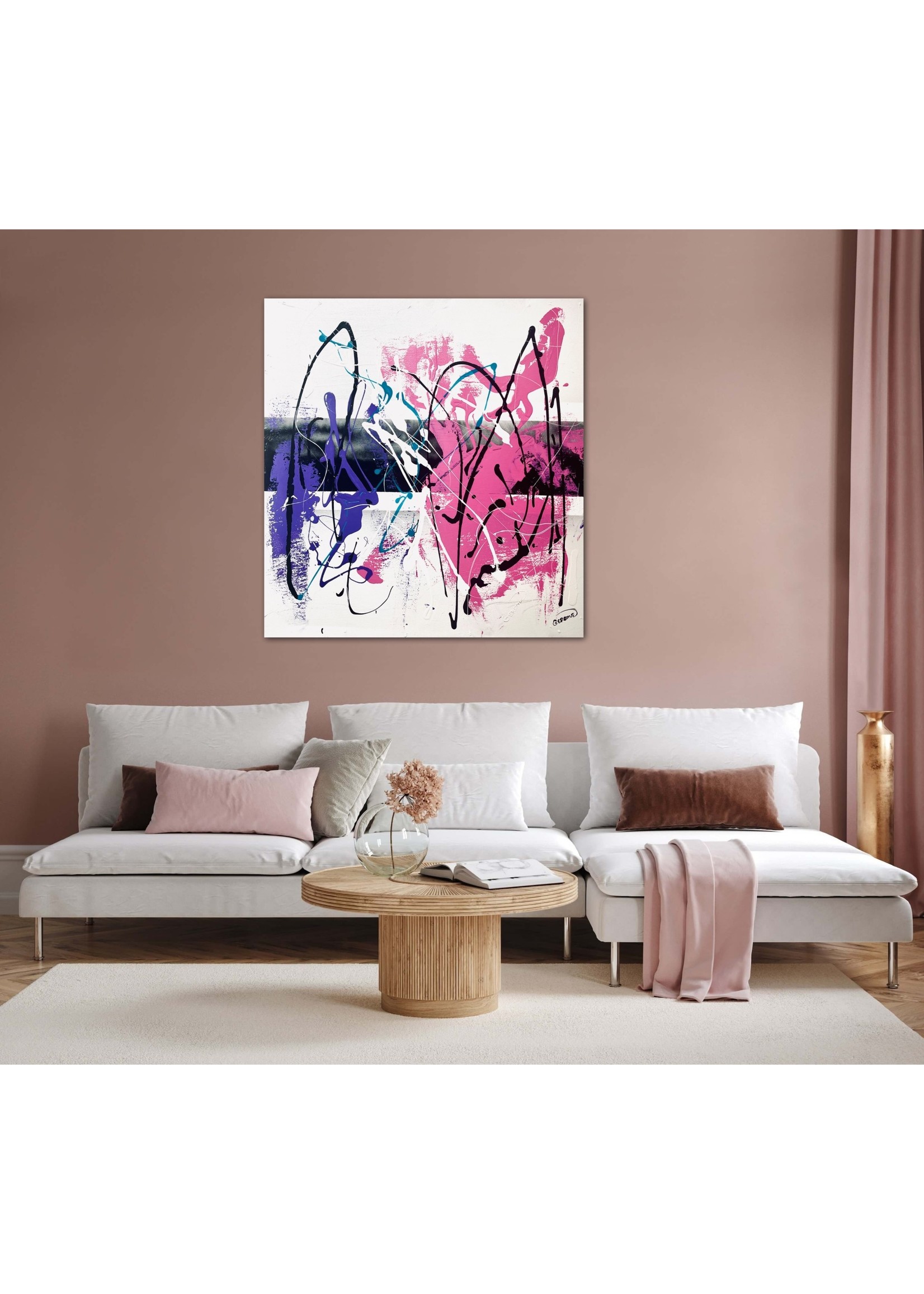 Gerome Meminger Gerome Meminger  Spring Summer Pink   33x33