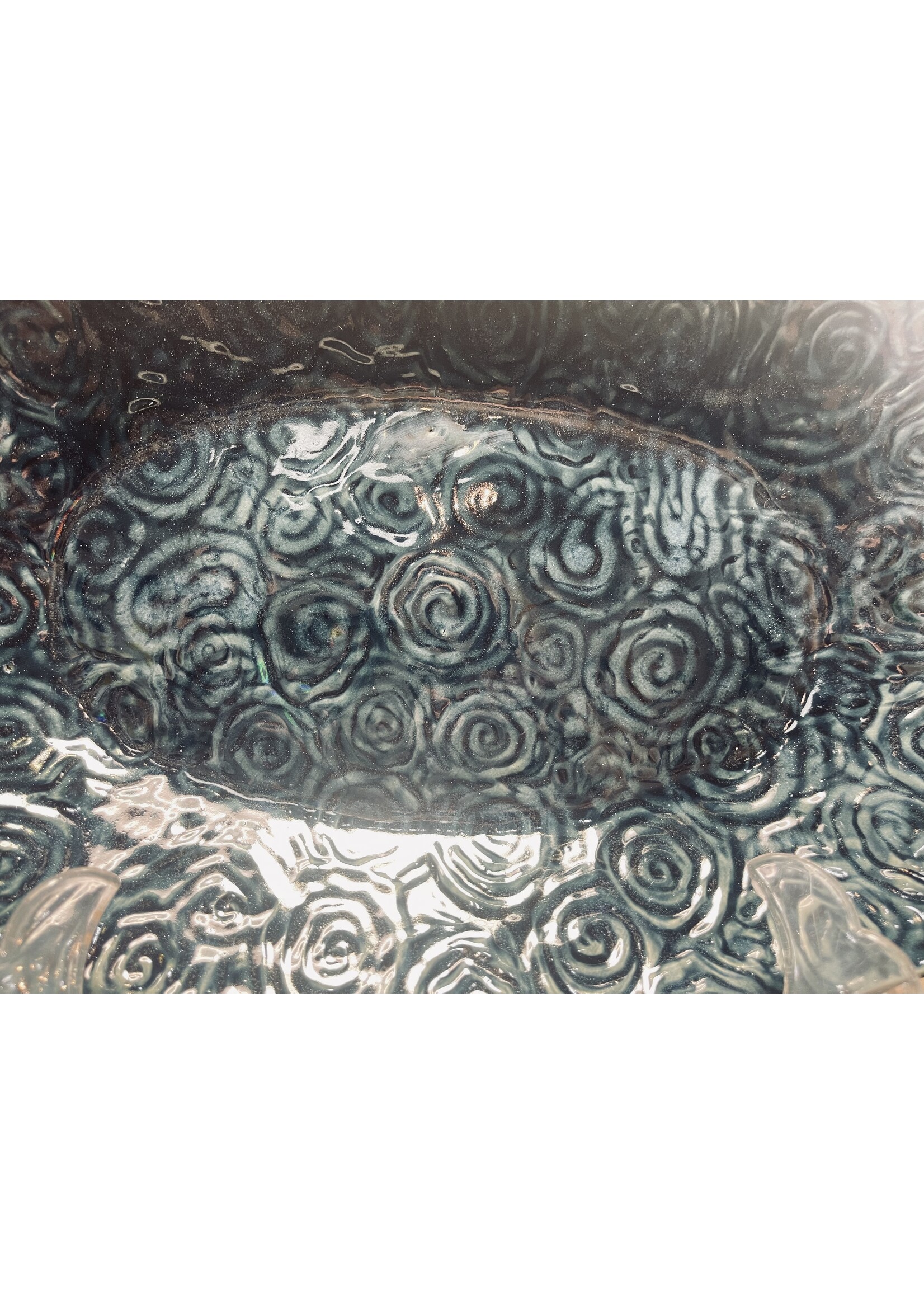 Rose Moon MOON*B-400/lG CASSEROLE W/WHALES