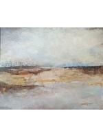 Carol Gruppe GRUP-CAROL GRUPPE Dutch Dunes- Oil and Cold Wax with Gold 16x20