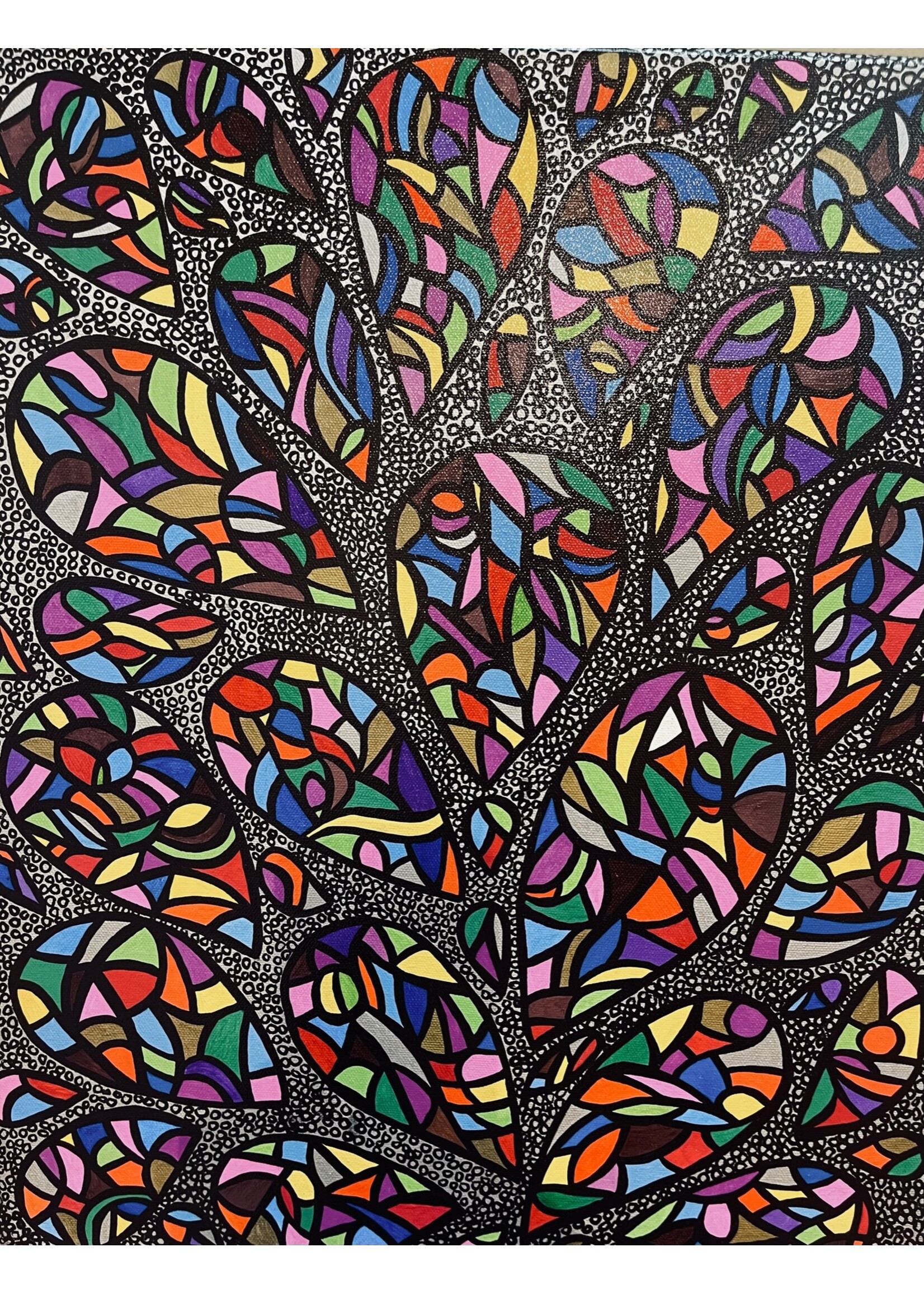 MACK-KIMBAL MACK ACRYLIC ON CANVAS " RELEASE"