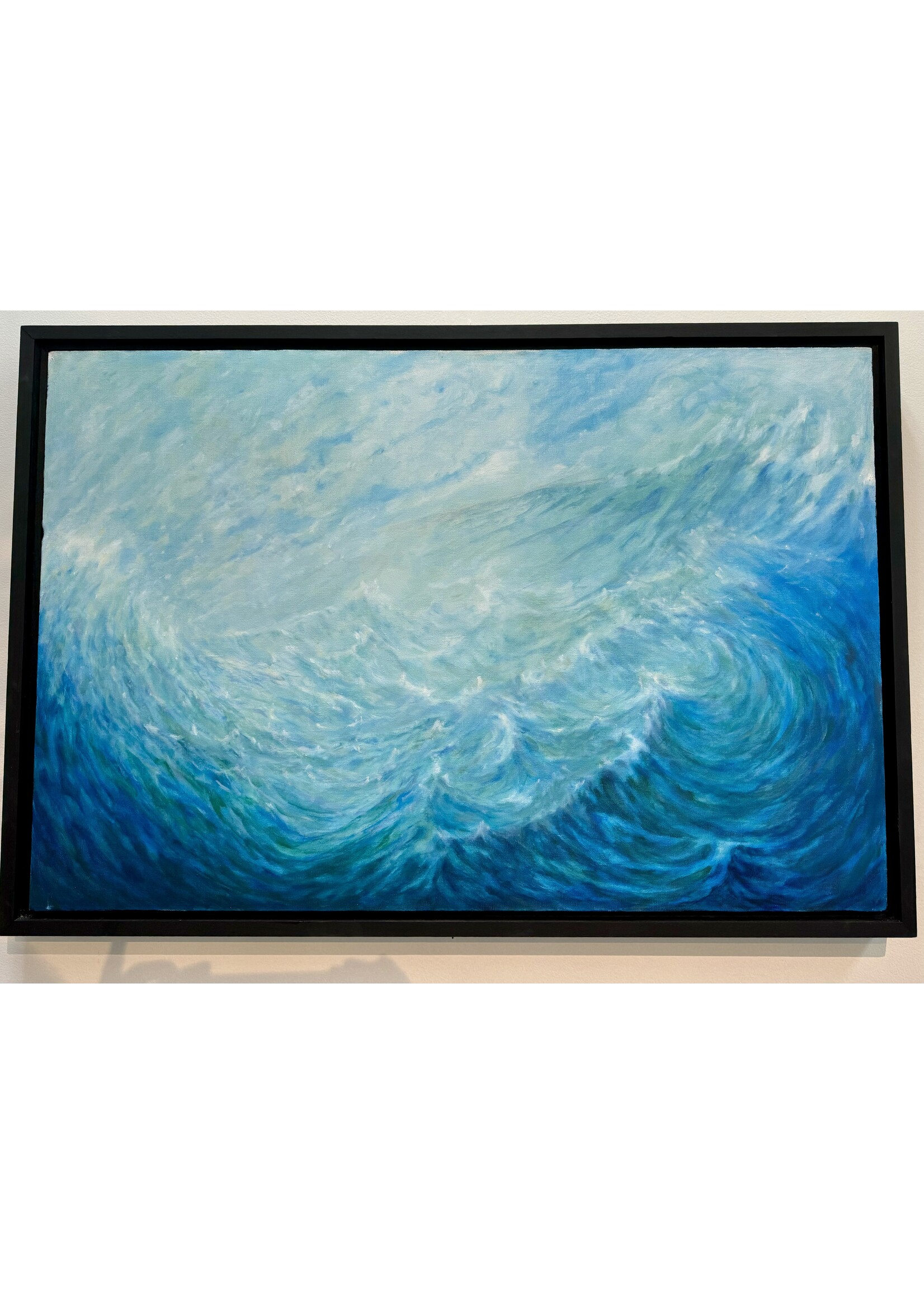 Liepis- Jane Aman Liepis, Oil  24X36  Turquoise
