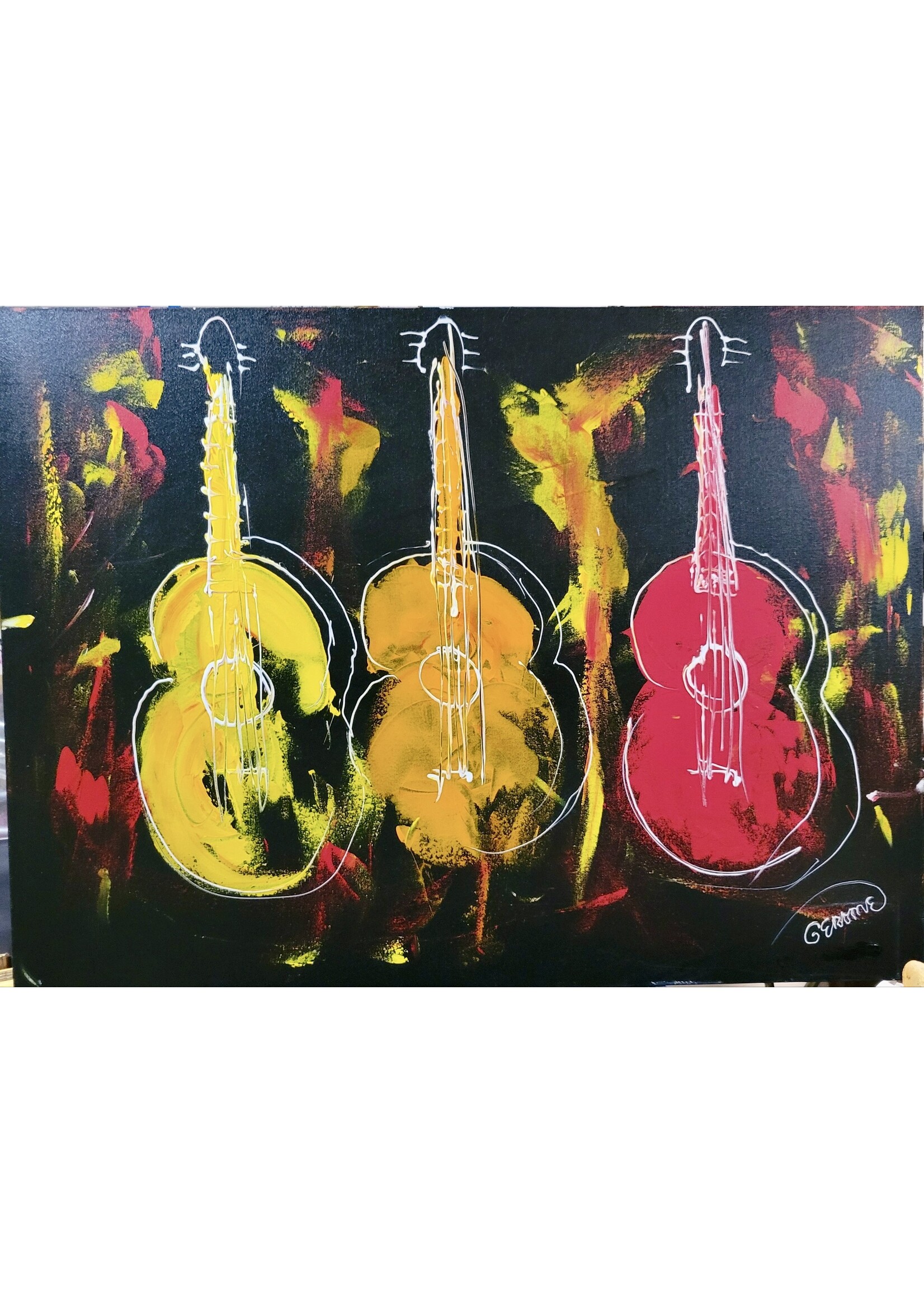 Gerome Meminger MEMI-MEMINGER GEROME THREE GUITARS