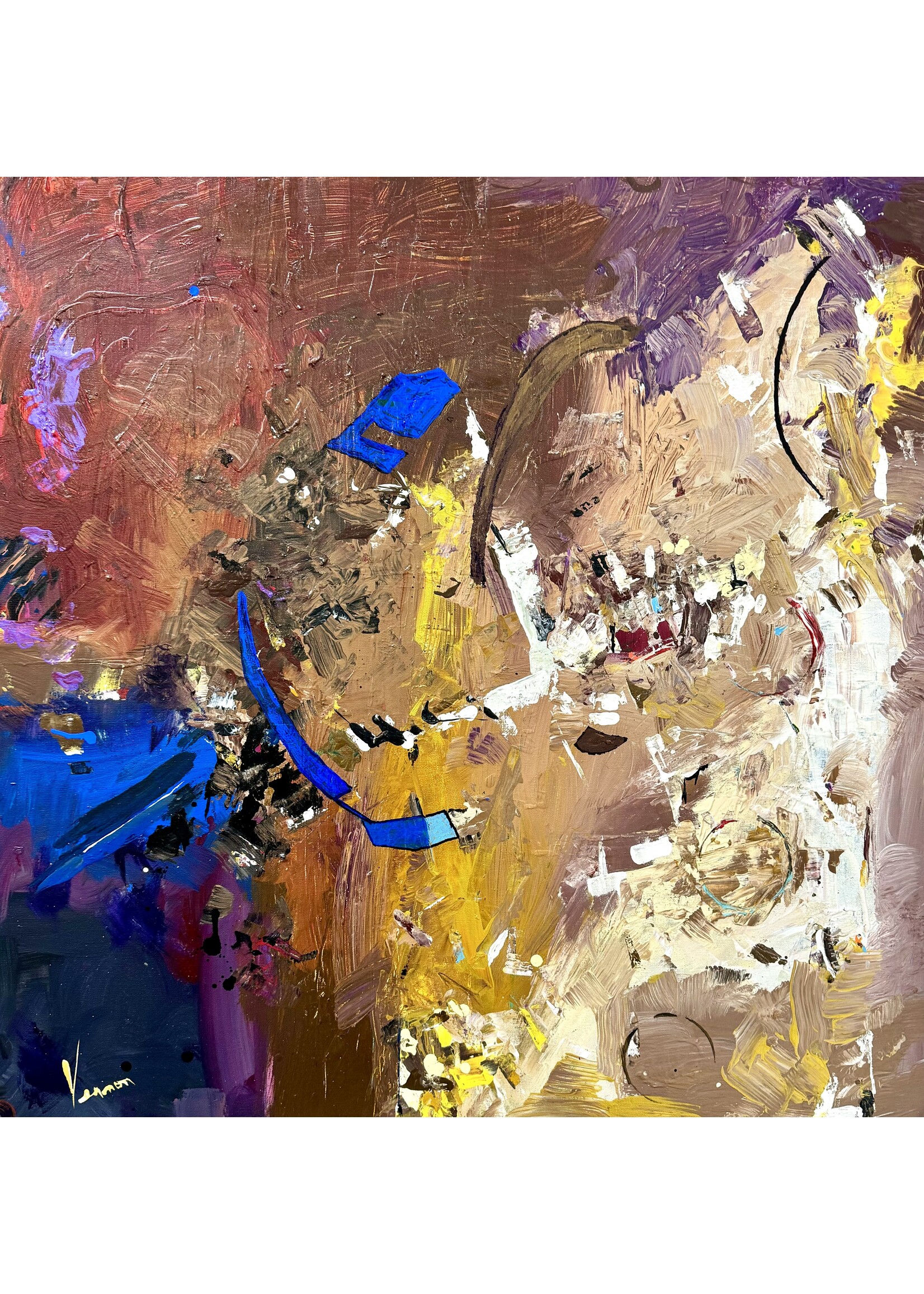 Vernon Walters WALTERS VERNON 36X36 NEBULA