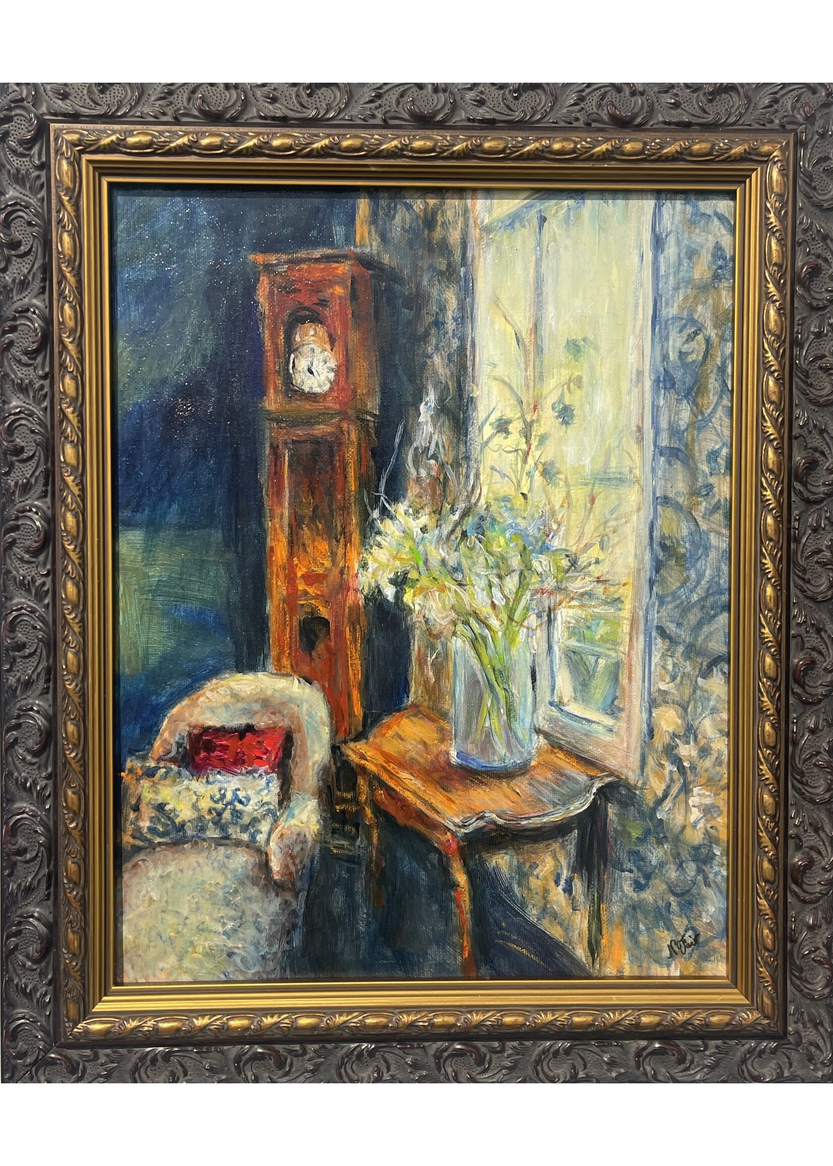 Fair-Nathalic Nathalic Fair- The Grandfather Clock 18x15