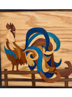 BSG BSG LARGE WOOD LAZOR CUT ROSTER