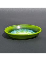 Joy Matthews Matthews Joy - Springburst Small Pressed Glass Dish 5 1/2" Diameter x 7/8" Not Food Safe