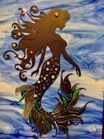 Joanna Glass Joanna Glass- wall Mermaid