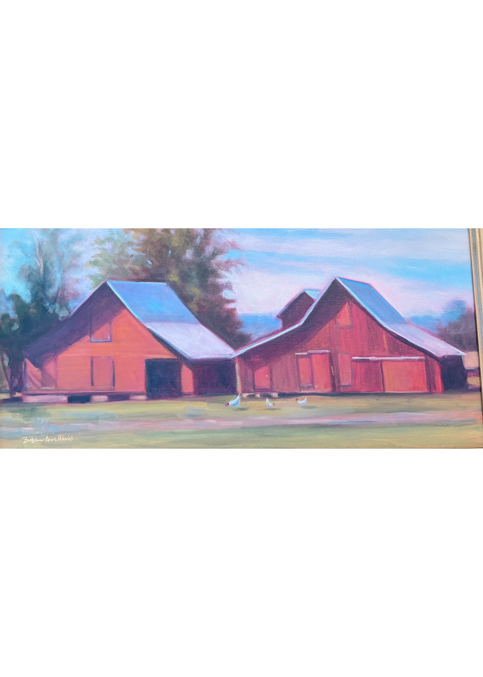 Barbara Anne Harris HARR - BARBARA Harris - Windsor Castle Barns  12x24
