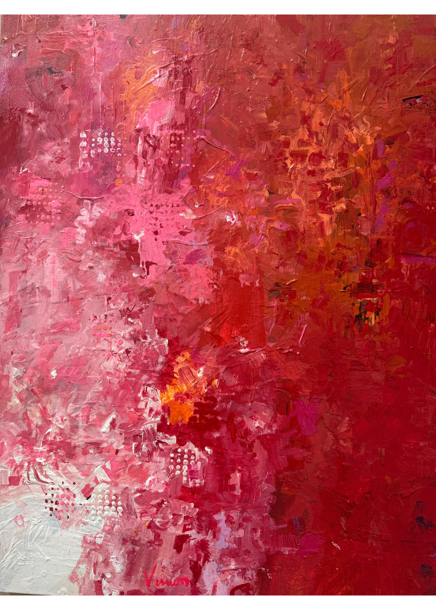 Vernon Walters WALTERS VERNON- FIRE 36 x 36