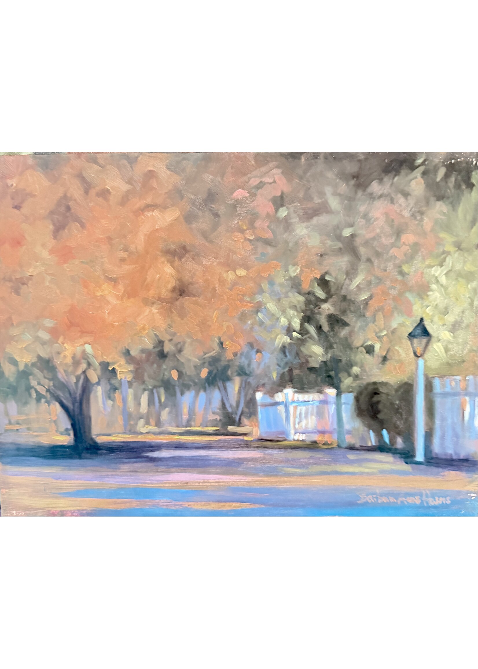 Barbara Anne Harris HARR - BARBARA Harris - Fall still life 10x10 oil