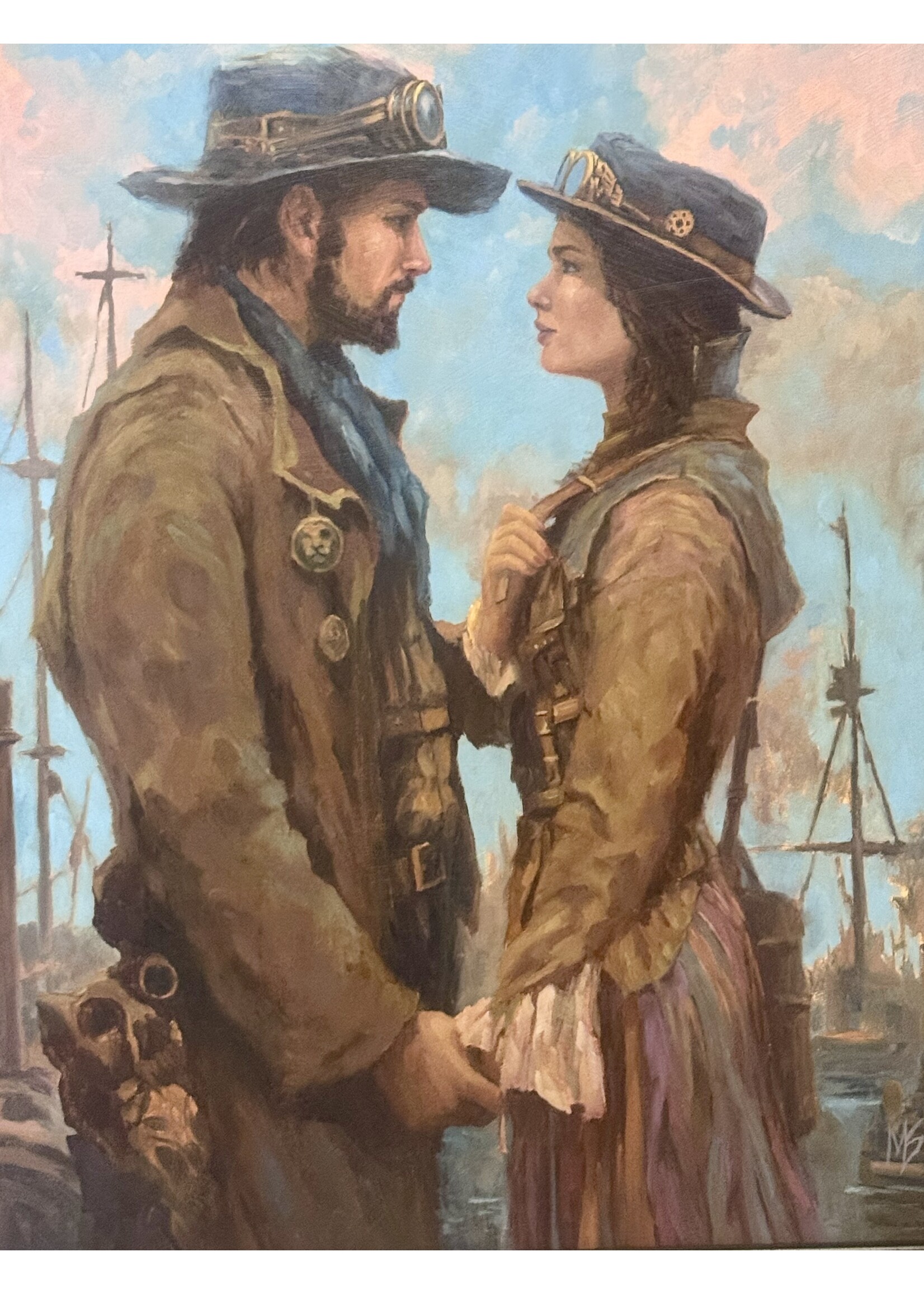 SPEN-MARK SPENCER SPEN- MARK SPENCER -The Last Mooring, A steampunk Love story