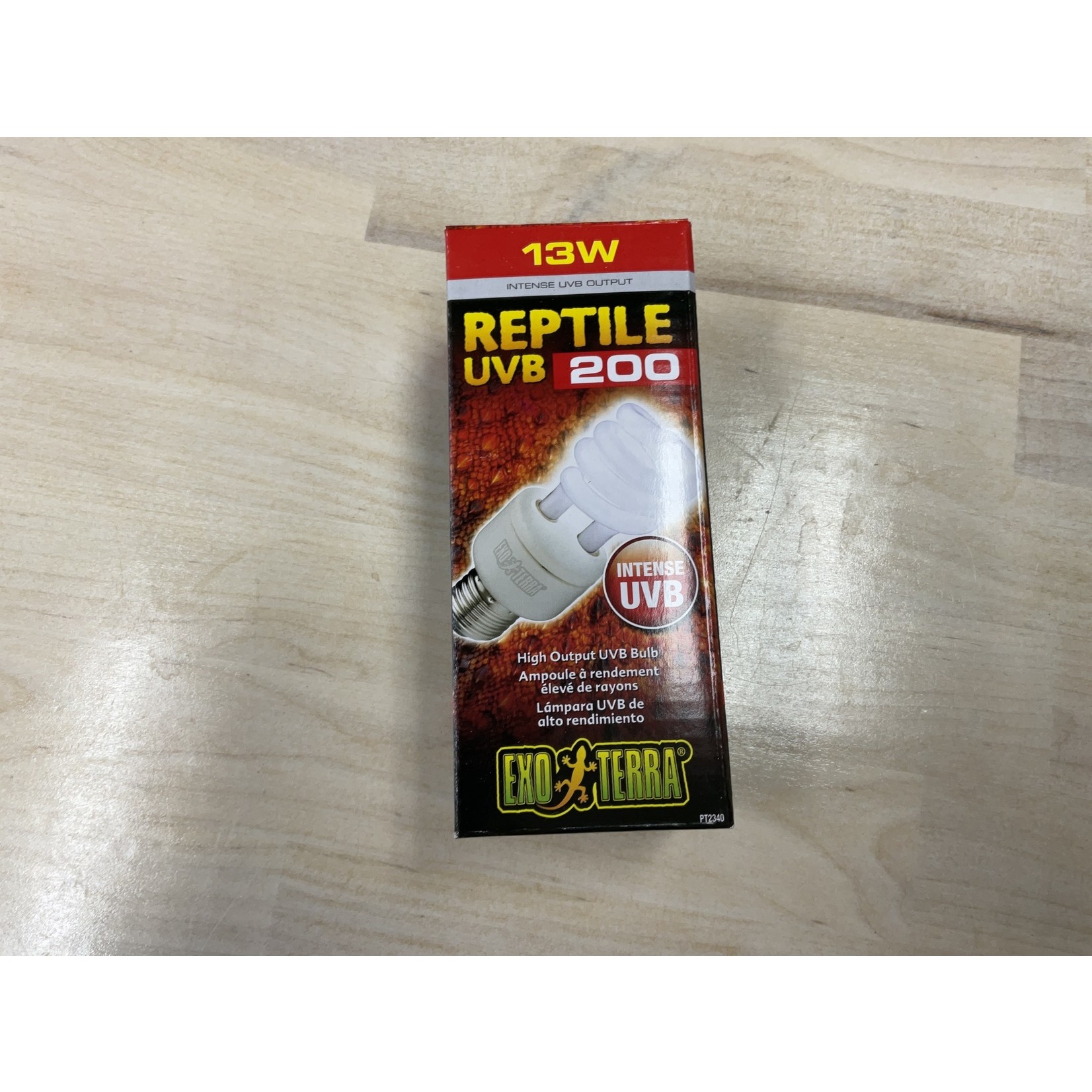 Attent bord Manie Exo Terra Exo Terra UVB 200 Intense Compact Fluorescent Lamp, 13W -  Atypical Pets