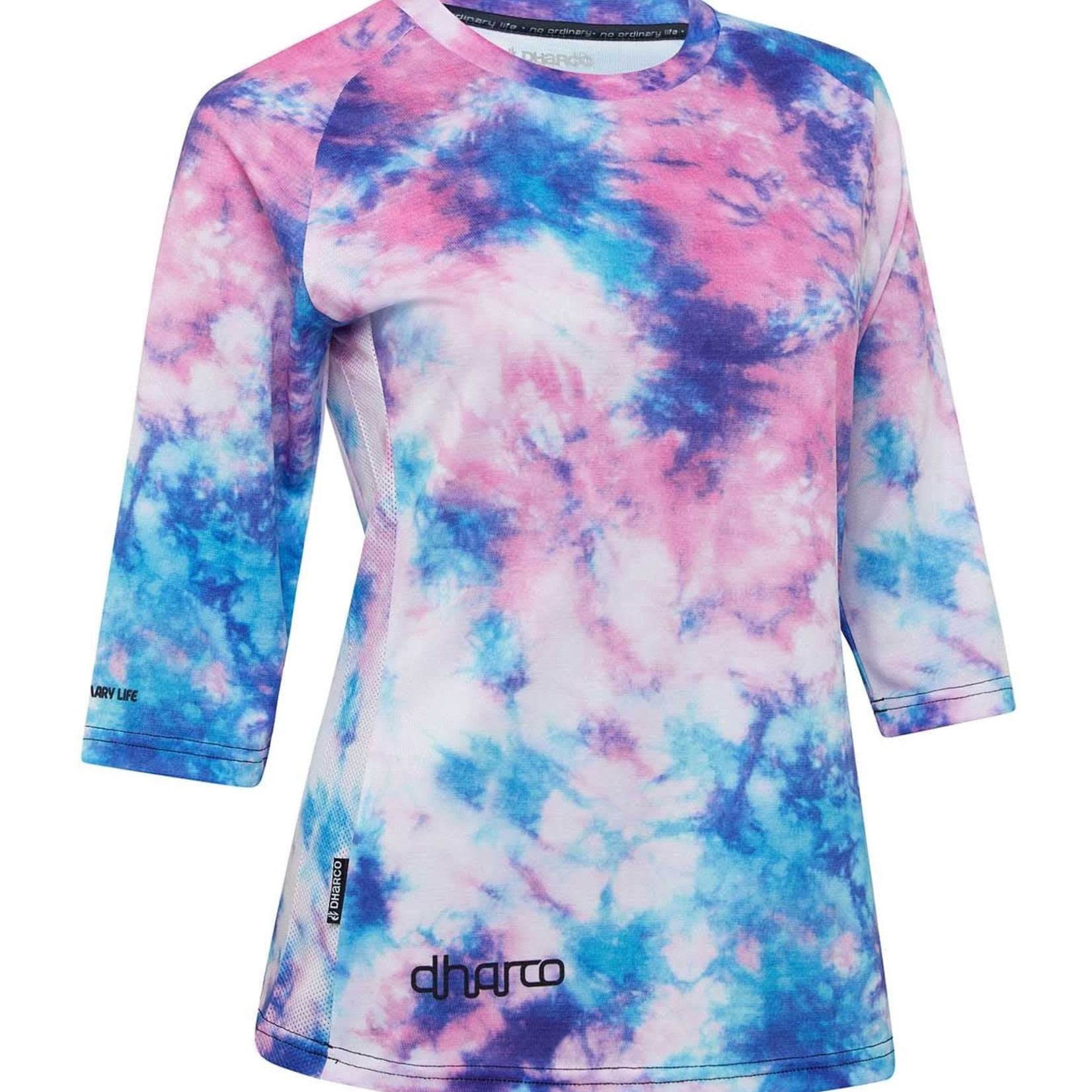 DHaRCO DHaRCO Womens 3/4 Sleeve Jersey Tie Dye L