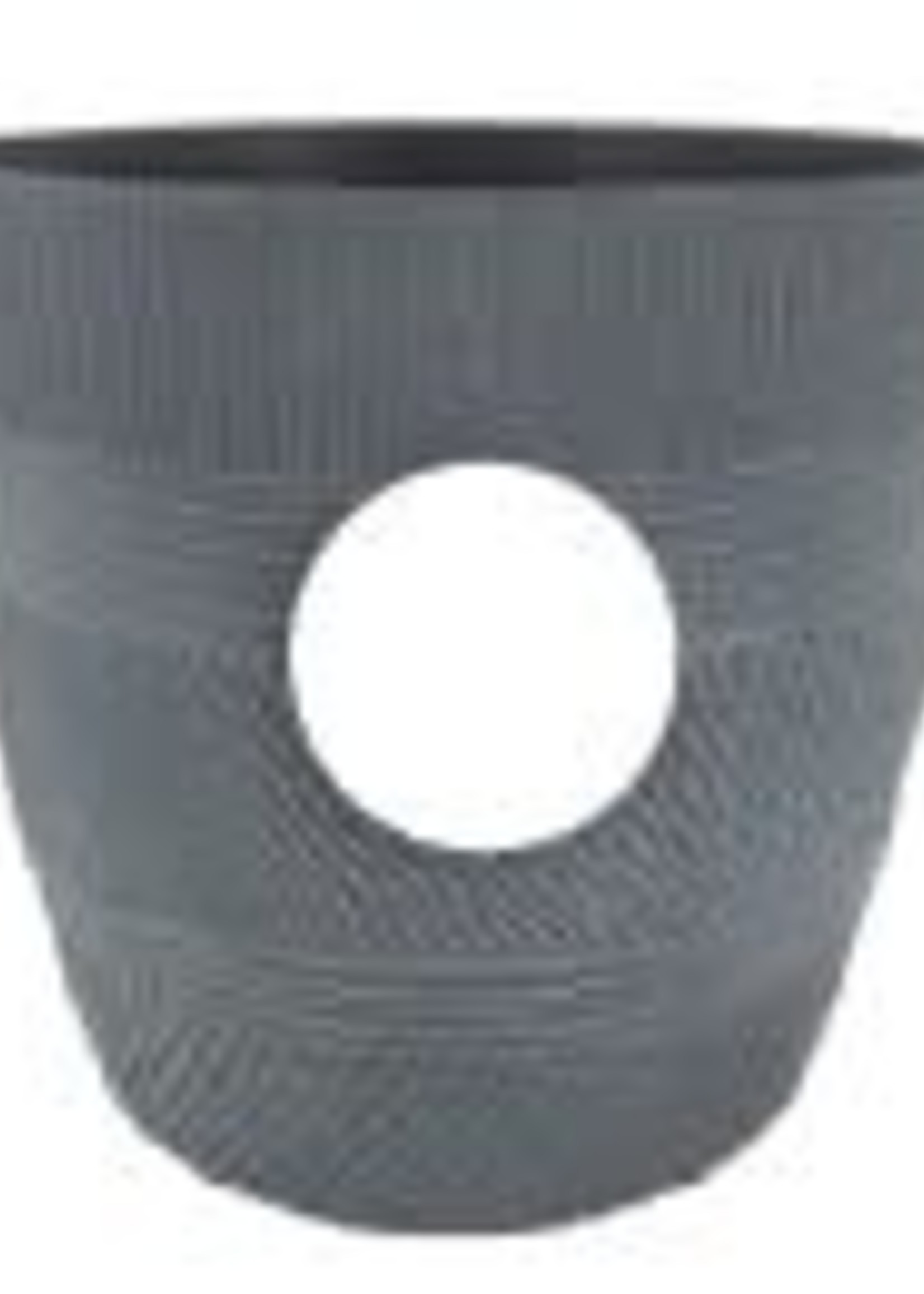 Planter 9" Rnd Poly Geo