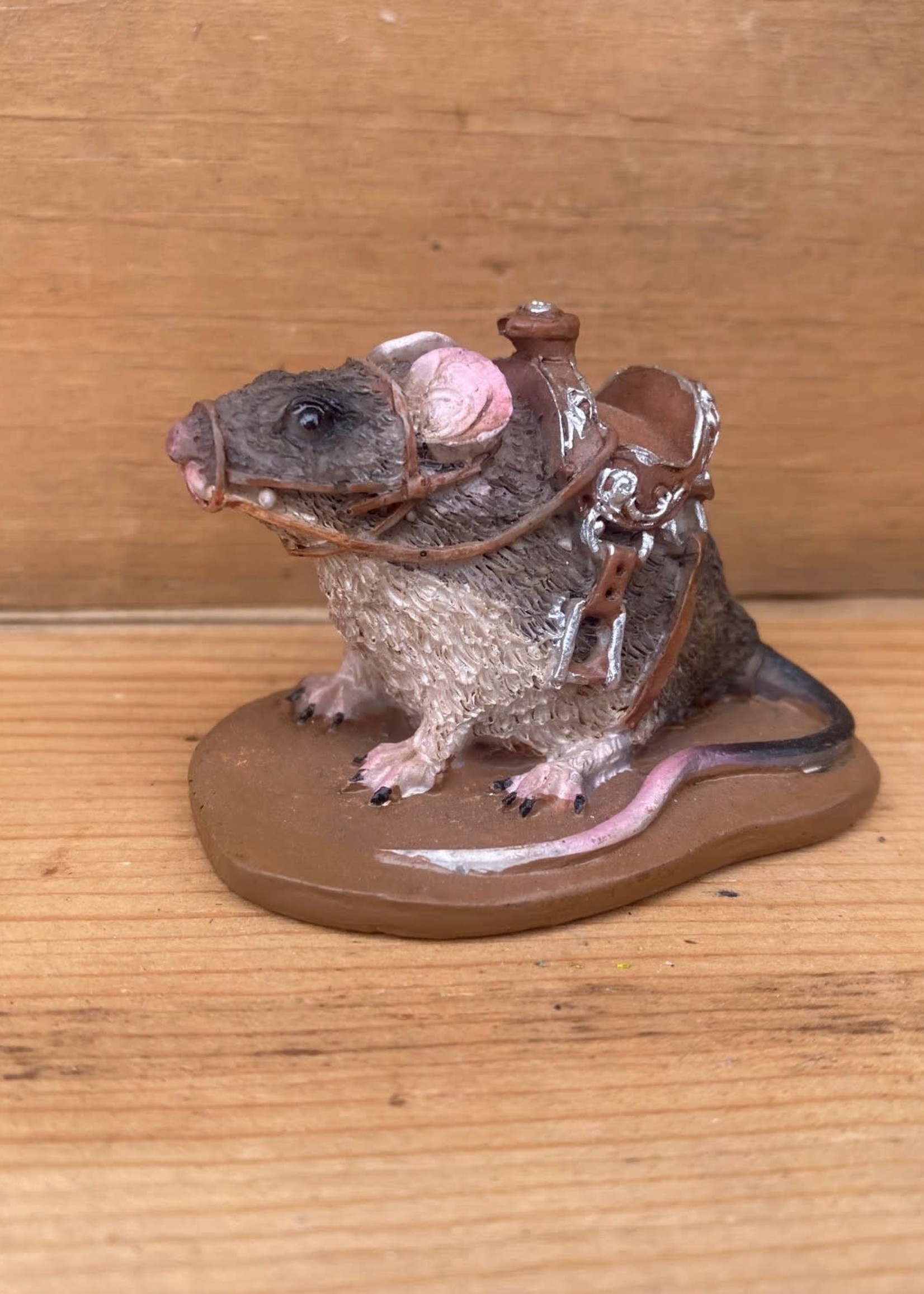 Miniature Mouse with Saddle