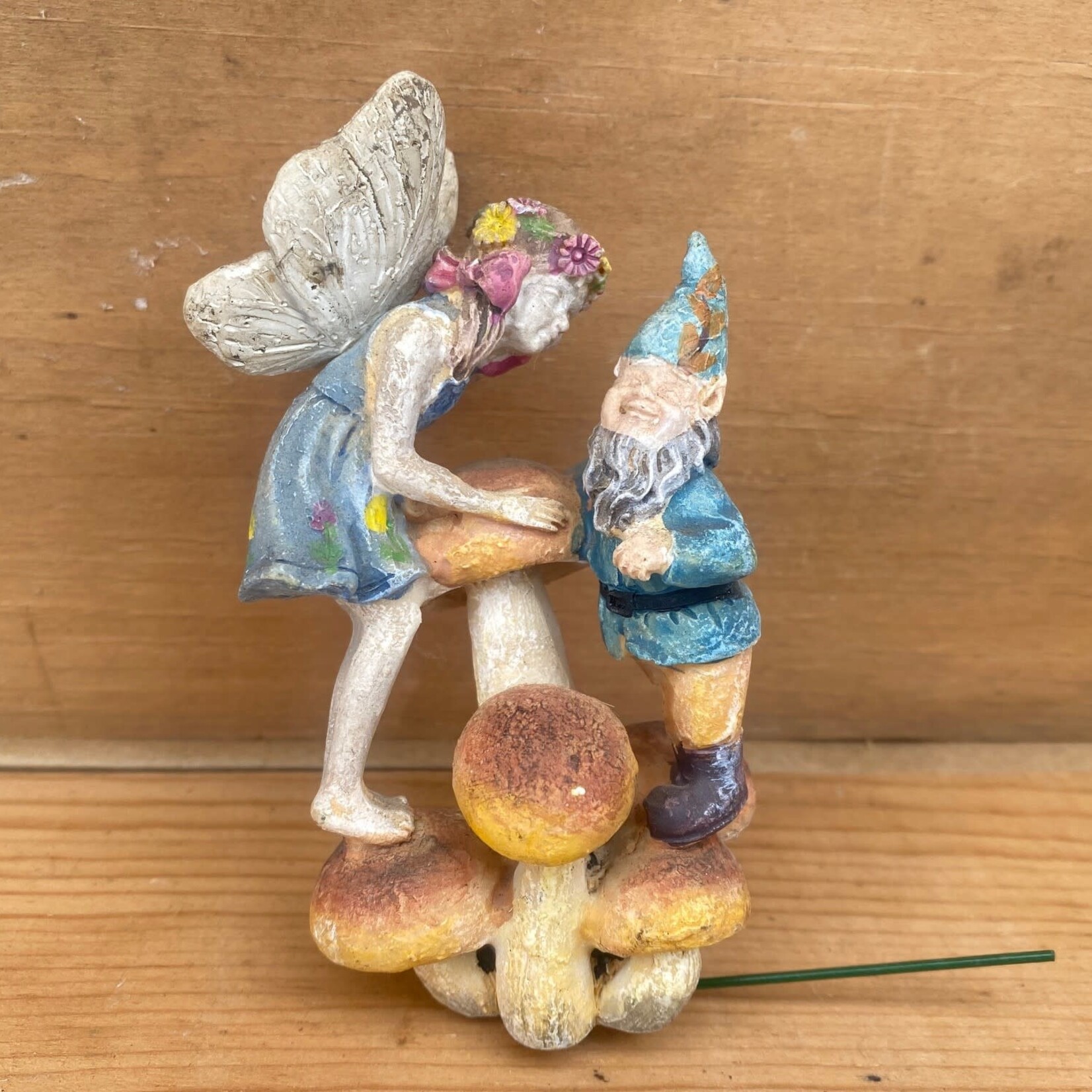 Fairy & Gnome with Mushrooms