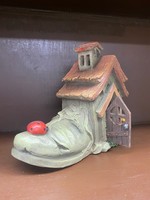 Miniature Home Shoe with Ladybug