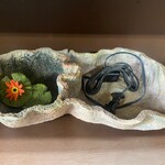 Miniature Pond with Fountain, Planter and Lily Pad