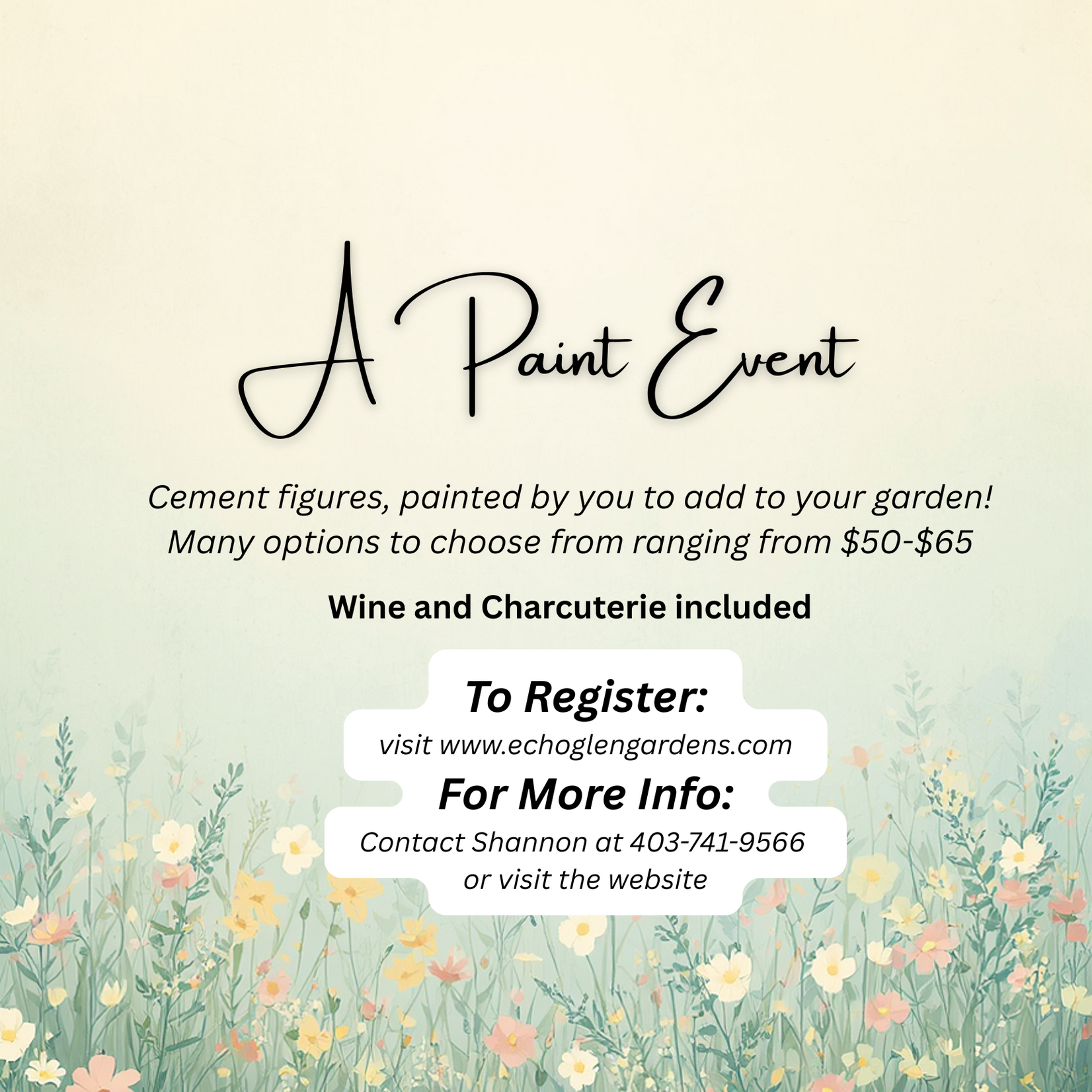 A Paint Event - March 21 @ 2pm