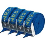 NRS NRS 1" HD Tie-Down Straps Iconic Blue 9' 4-pack