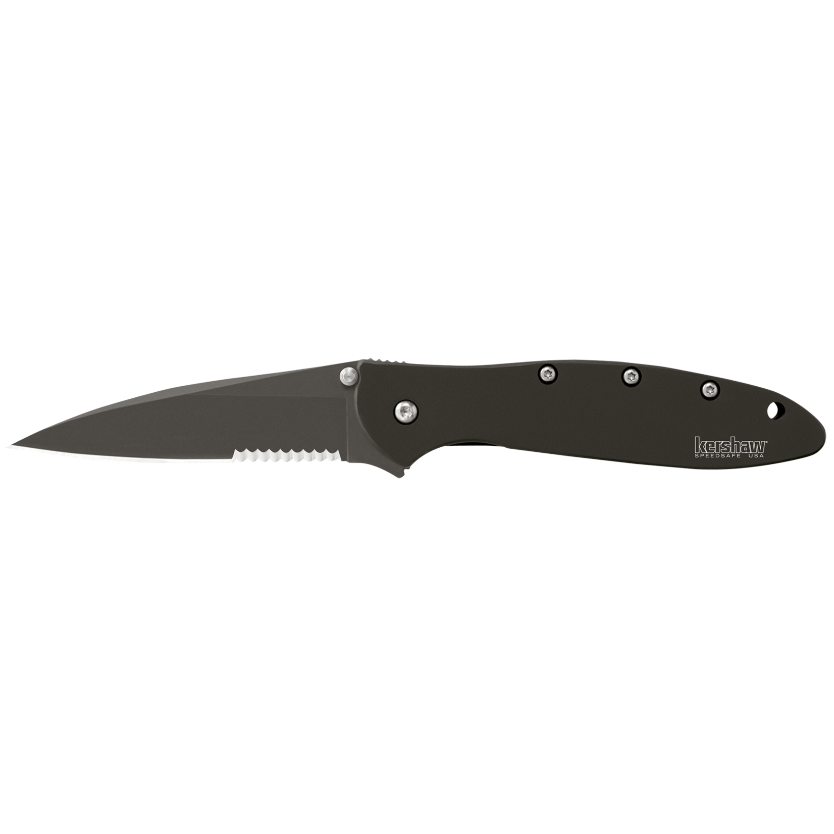 Kershaw KERSHAW LEEK BLACK  SERRATED
