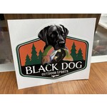 Black Dog Black Dog Logo Sticker