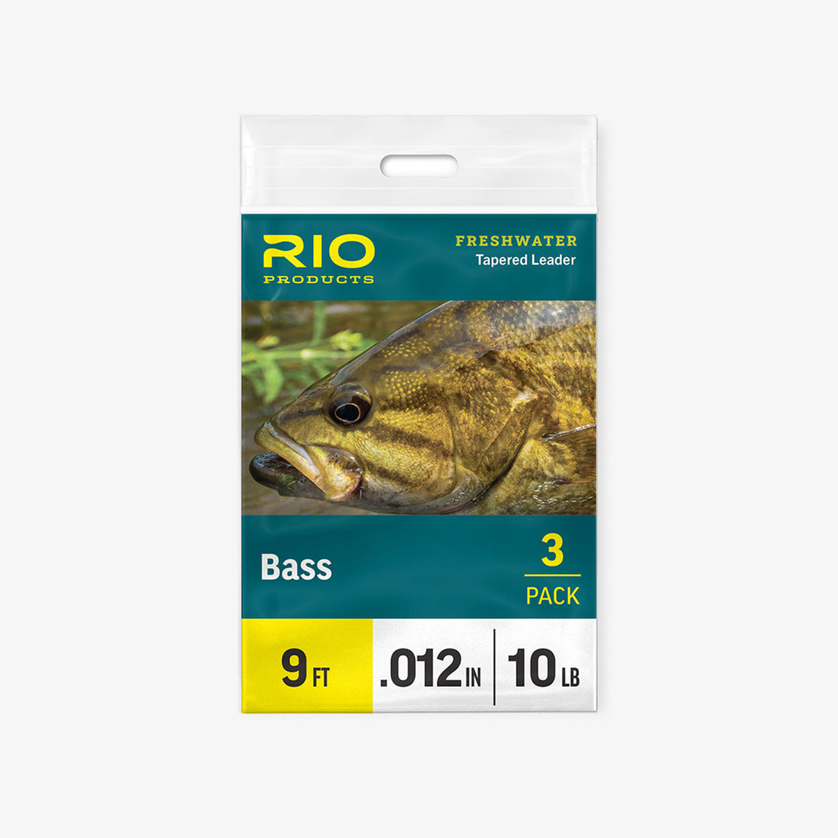 BASS LEADERS 9FT 8LB 3-PACK
