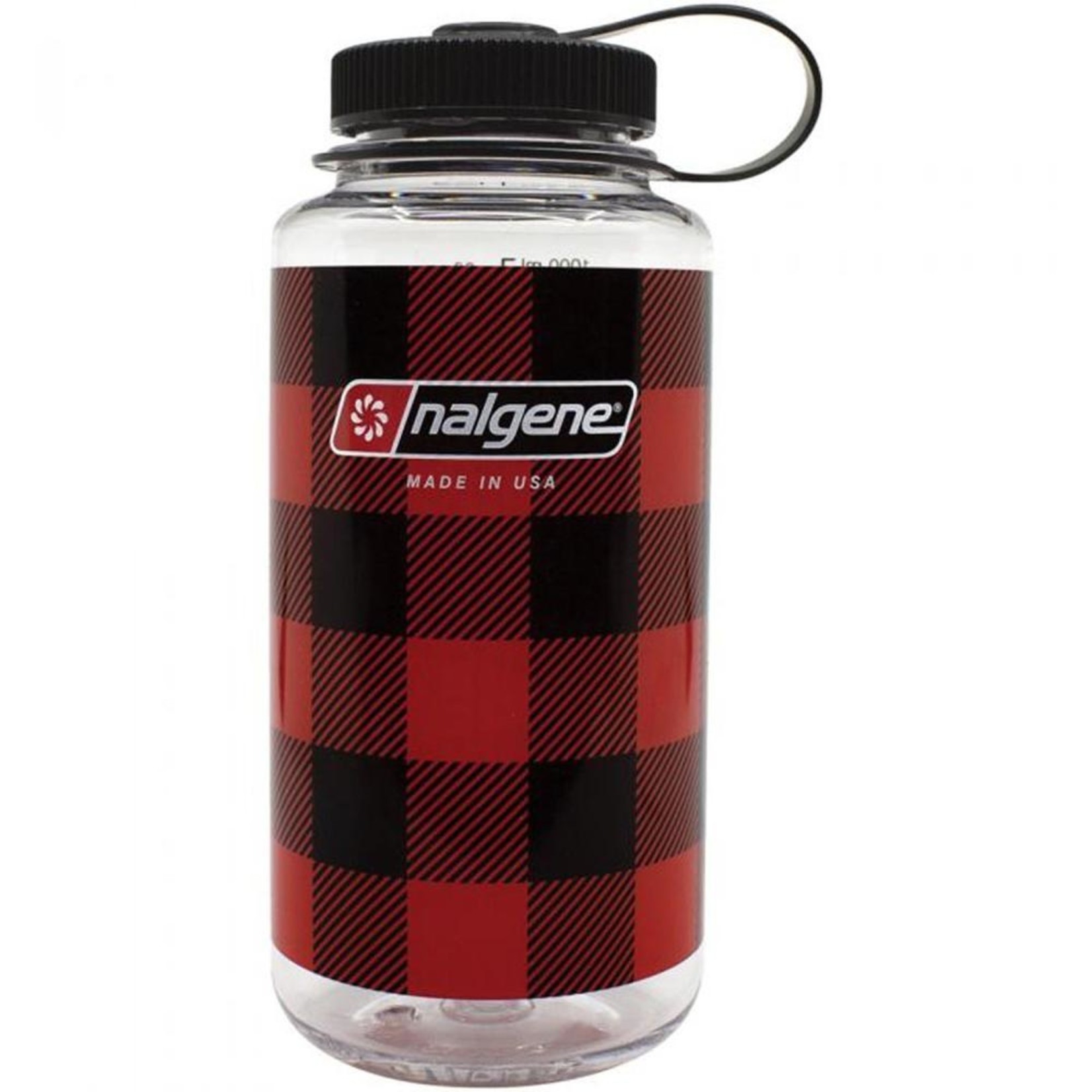 NALGENE Nalgene Limited Edition Wide Mouth Water Bottle Volume: 32 oz, RED PLAID