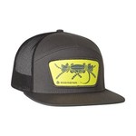 REDINGTON CHUBBY STENCIL TRUCKER CHARCOAL ONE SIZE