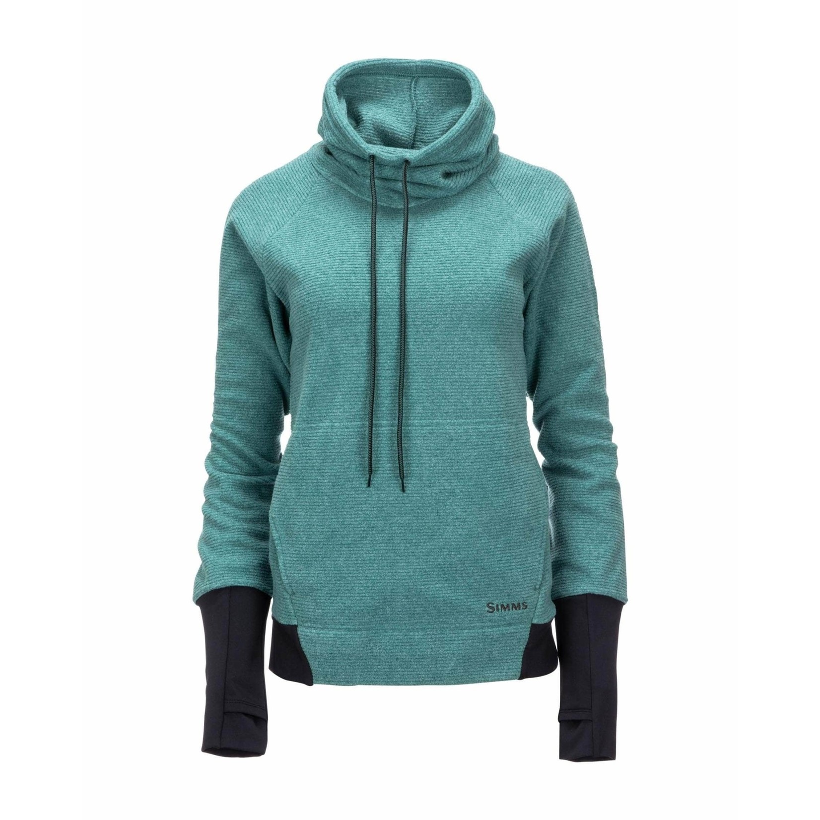 Simms Rivershed Sweater Woman's Avalon Teal - Black Dog Outdoor Sports