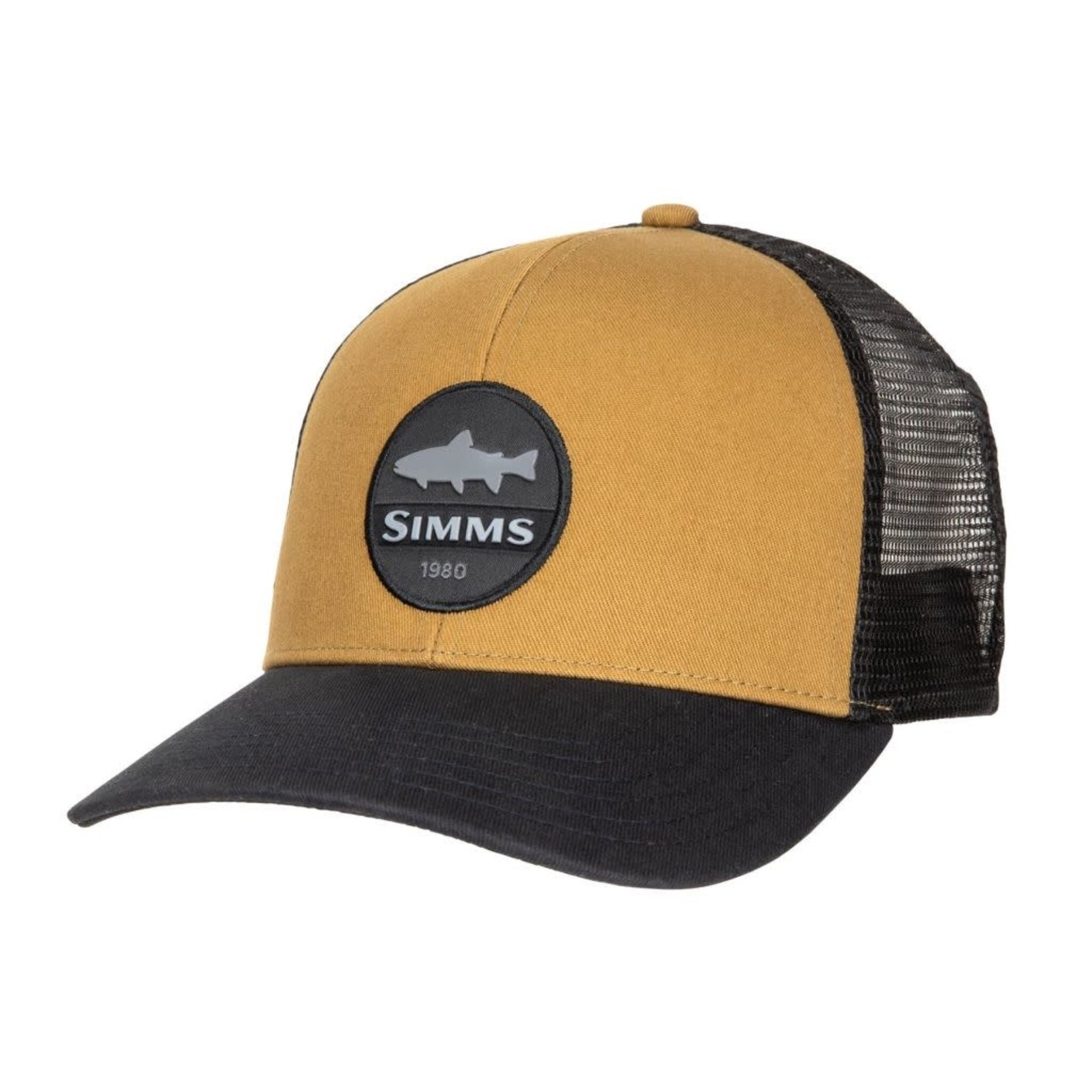 Simms Fishing Simms Trout Patch Trucker Dark Bronze One Size