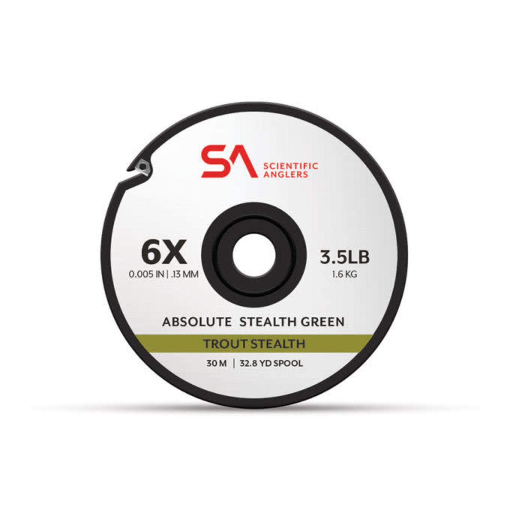 SCIENTIFIC ANGLERS SA Stealth Green tippet ABSOLUTE TROUT STEALTH