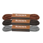 Simms Fishing SIMMS REPLACEMENT LACES PEWTER ONE SIZE 74" Pewter