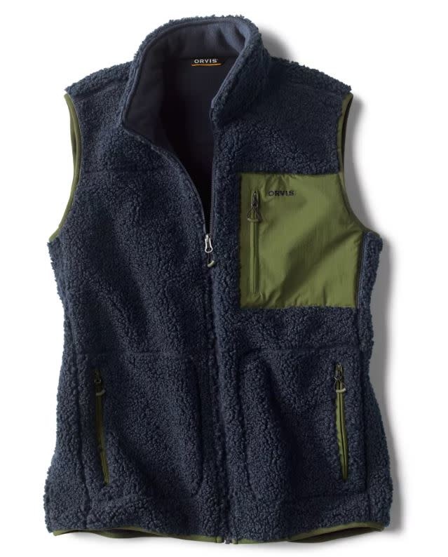 Orvis Sherpa Fleece Vest - Black Dog Outdoor Sports