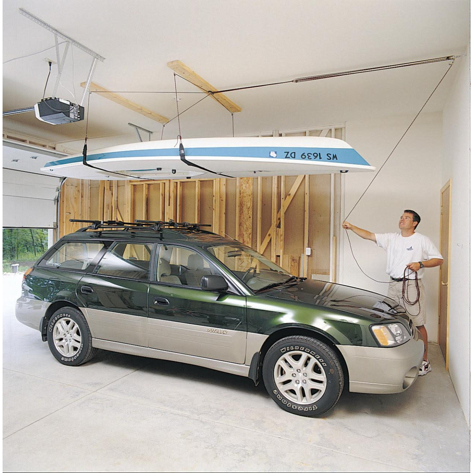 Suspenz SUSPENZ Ceiling Hoist for Canoe Kayak & Boats