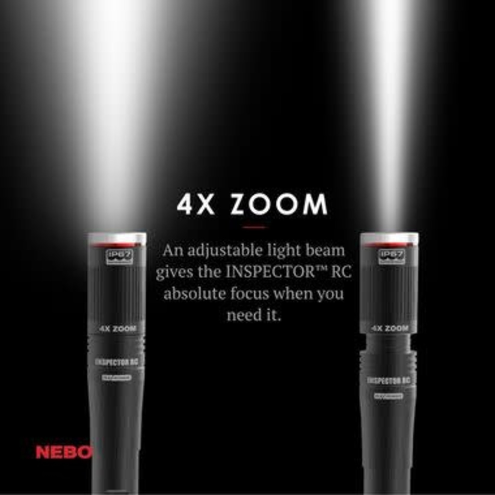 NEBO Nebo® Impector™ 6810 Rechargeable Waterproof Penlight, 360 Lumens