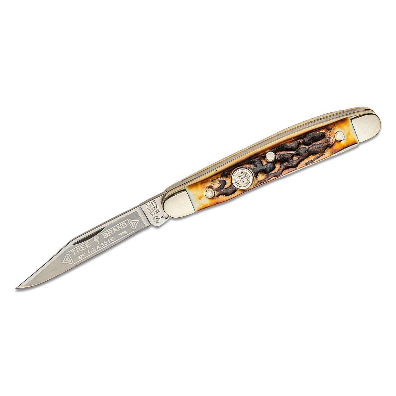 boker Boker Pen Knife-Stag