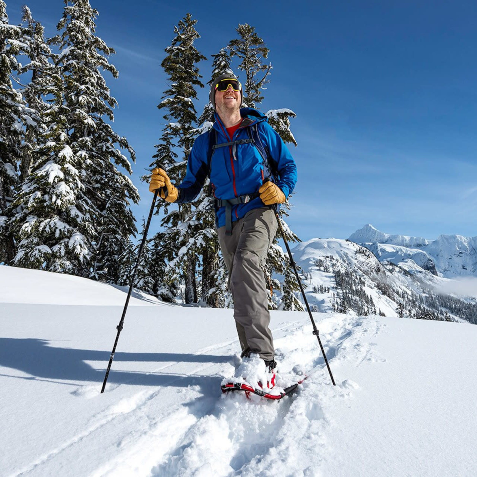 Blem-Crescent Moon Gold 10 Backcountry Snowshoes Big Sky 32