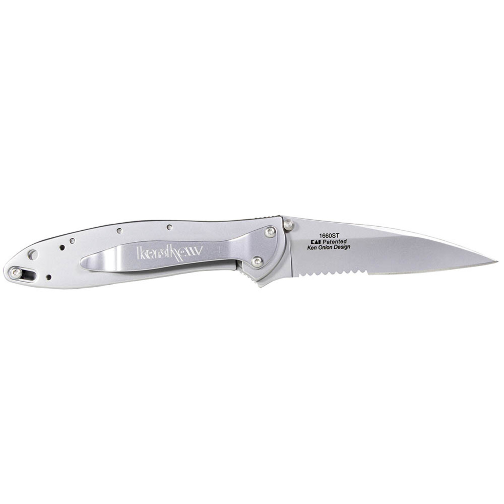 Kershaw Kershaw Leek 1660ST Silver Folding  3" blade