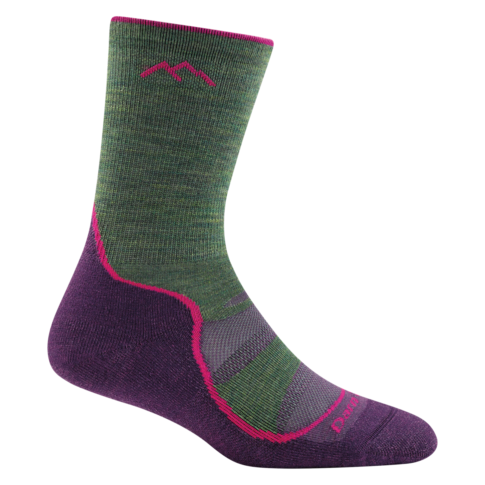 Darn Tough Socks Darn Tough W's Merino Wool Micro Crew Hike/Trek Light w/ Cushion