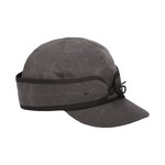 STORMY KROMER The Waxed Cotton Cap Size 7 1/2 Charcoal