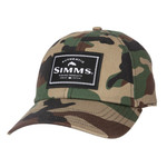 Simms Fishing Single Haul Cap - Woodland Camo
